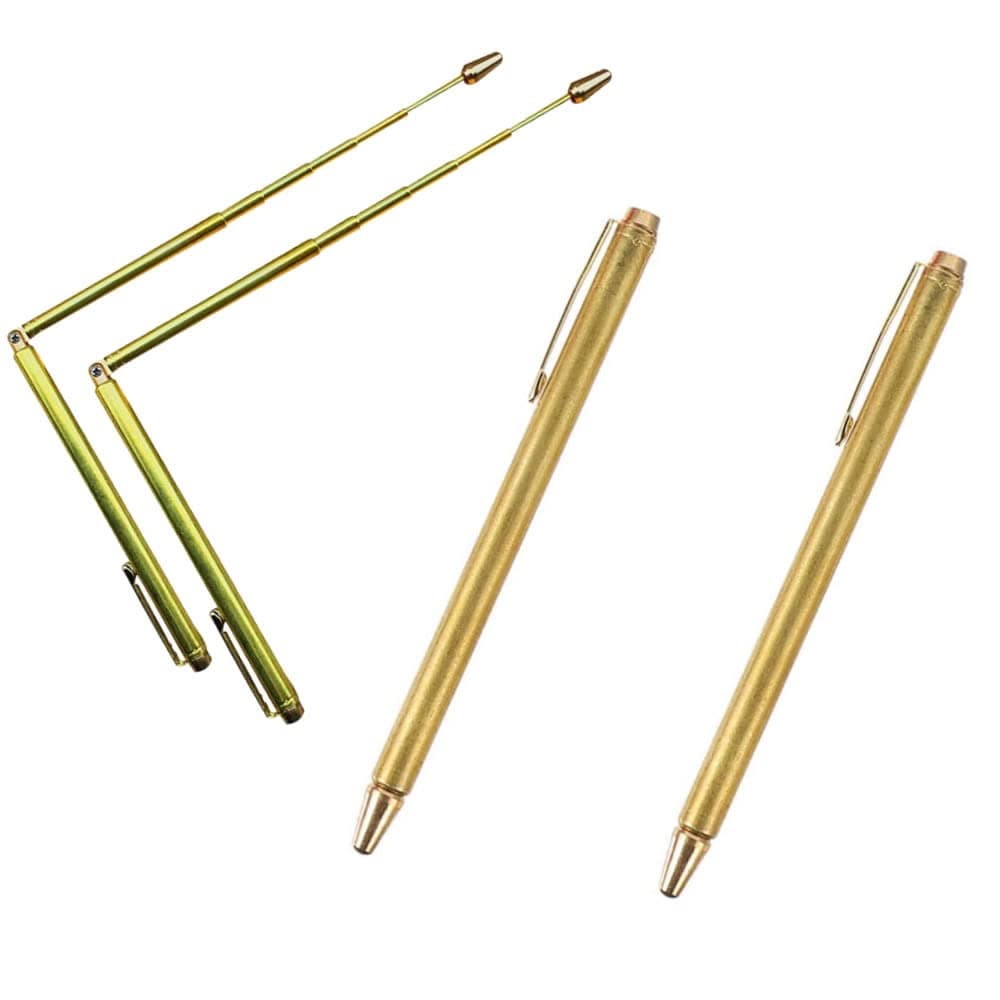 Retractable Brass Dowsing Rods β Ghost Hunting & Water Divining